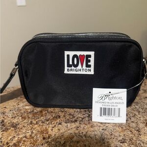 Brighton Black Crossbody Bag with Sleek Design